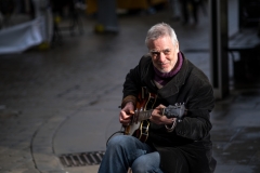 Busking in Winchester