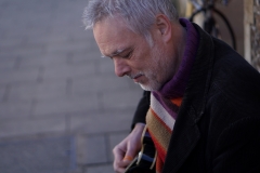 Busking in Winchester
