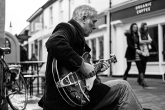 Busking in Winchester